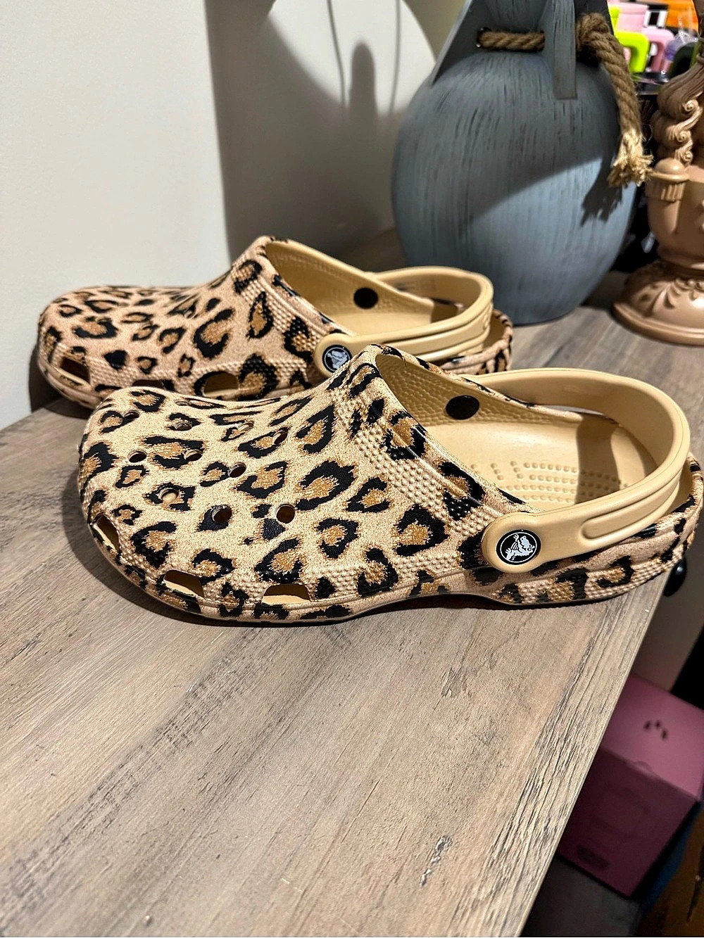 Crocs Classic Animal Clog Leopard Print